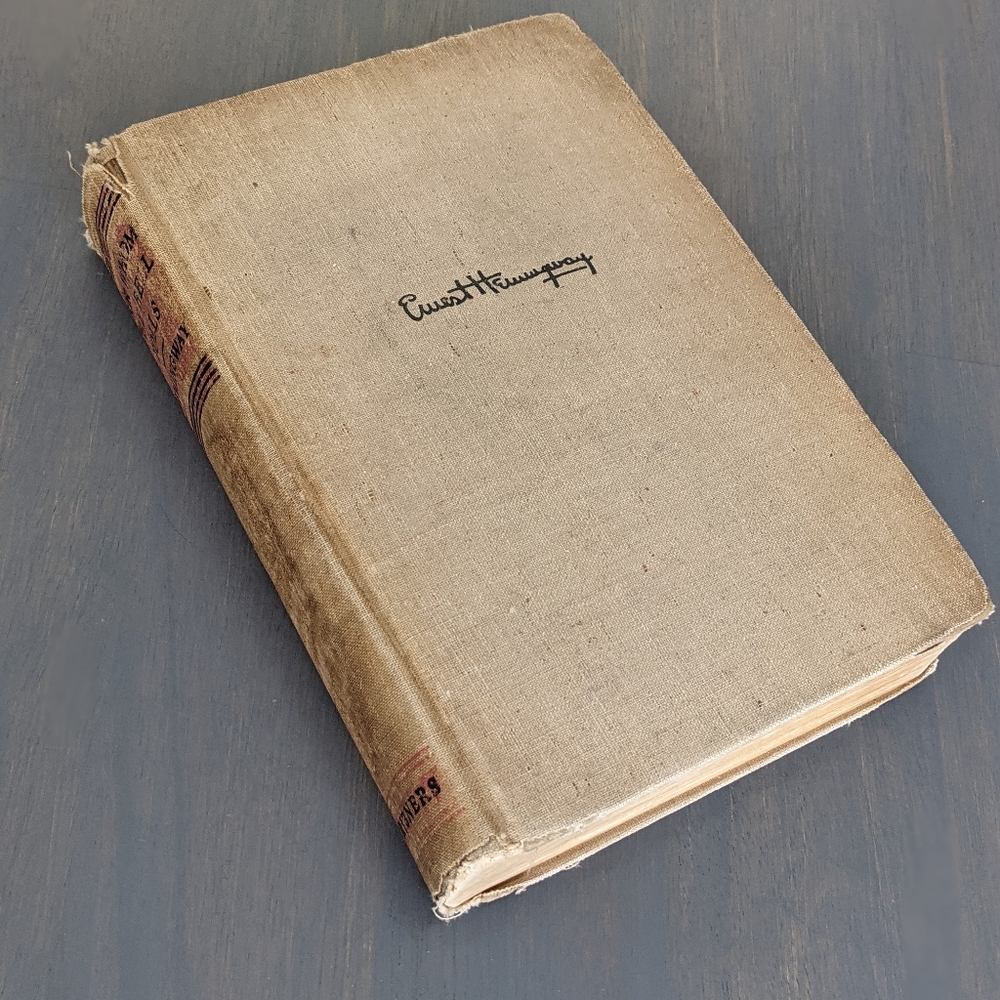 Vintage 1940 Book FROM WHOM THE BELL TOLLS